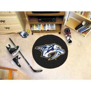  Nashville Predators NHL Puck Mat (29 diameter) Sports 