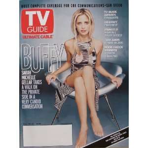  Sarah Michelle Gellar (Buffy) On Cover Of San Diego Large 