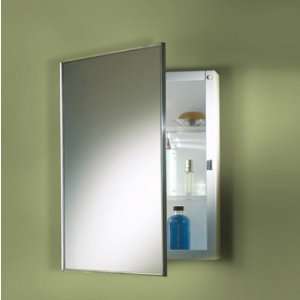   16W x 26H Stainless Steel Mirrored Medicine Cabinet