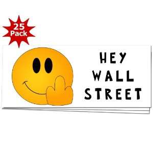 Eff Off Wall Street WE ARE THE 99% OWS Protest Bumper Sticker 25 PACK