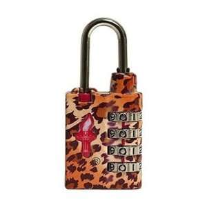  Safe Skies 137 Animalique Boutique TSA Lock   Leopard 