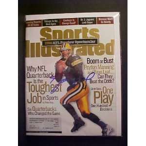   Bay Packers Autographed 1998 NFL Preview Sports Illustrated Magazine