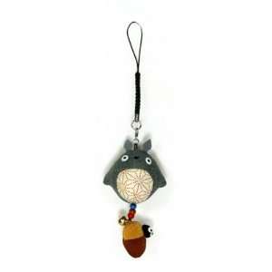  1.5 Totoro stuffed doll for phone charm (grey color 