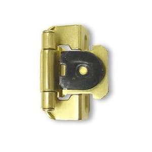   Overlay Single Demountable Hinge   Brass Plated Semi Wrap HAM CM8716 3