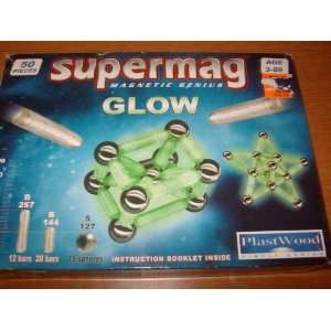  Supermag Magnetic Genius Glow Toys & Games