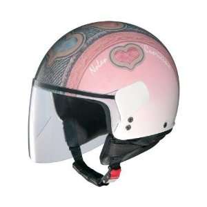  Nolan N30 Helmet , Style Heart Art, Size Lg 