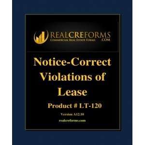  Notice To Correct Violation Of Lease