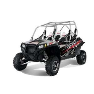 Pro Armor Extreme Liquid Silver 2012 RZR 4 Graphic Kit WITH Cutouts 
