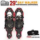   MTN Man Woman 29 Gold All Terrance Snowshoes Free Bag GD Nordic Pole