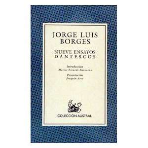  Nueve Ensayos Dantescos (9788423974245) Jorge Luis Borges Books