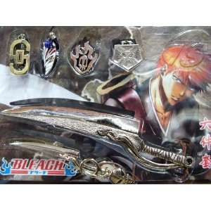  Bleach 6 Piece Keychain and Accessory Set (Closeout Price 