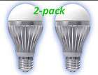LED Light Bulb, 60w Equiv. 8.5 watts, 2 bulbs per box