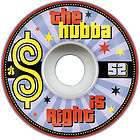 HUBBA The Hubba Is Right Skateboard Wheels 52mm Brand New FREE 