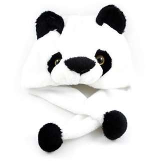Cartoon Animal Cute Bear Panda Fancy Costume Mask Warmer Hat Cap 