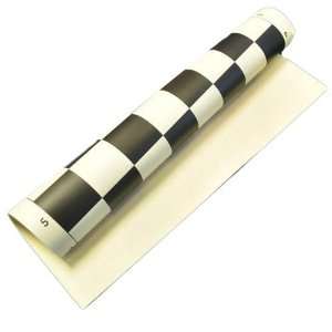  Marions Roll Up Value Vinyl Chess Board   Black & Cream 