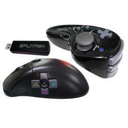 SFX Dual Frag Pro   Wireless for PS3 and PC by Splitfish   