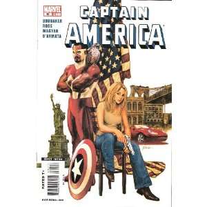  Captain America #49 Cover B ED BRUBAKER Books