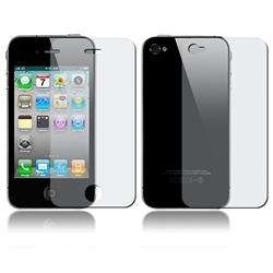 LCD Anti glare 2 piece Screen Cover for Apple iPhone 4  