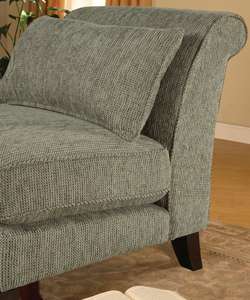 Aqua Weave Slipper Chair  