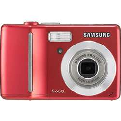 Samsung s630 Red 6.0 Megapixel Digital Camera (Refurbished 