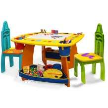 Crayola Wooden Table and Chairs Set  