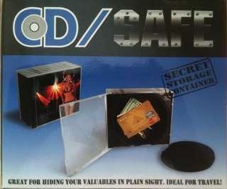 CD SAFE Diversion Spy Stash Hide Valuables Secret Storage Container 32 