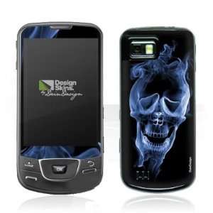  Design Skins for Samsung I7500 Galaxy   Smoke Skull Design 