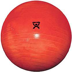Cando 30 inch Red Inflatable Exercise Ball  