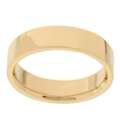 10k Yellow Gold Womens Comfort Fit 5 mm Wedding Band  