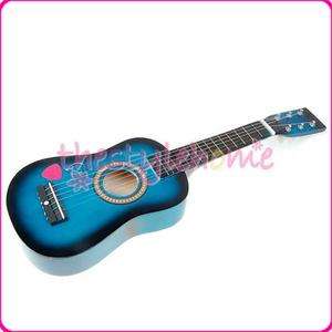 Blue Small Acoustic Wood GUITAR for Kids Children 23  