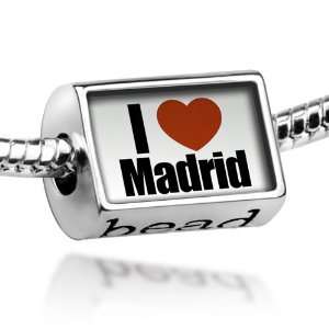  Beads I Love Madrid region Spain, Europe   Pandora 