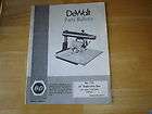 DeWalt Parts Bulletin No. 70 10 Radial Arm Saw Black & Decker