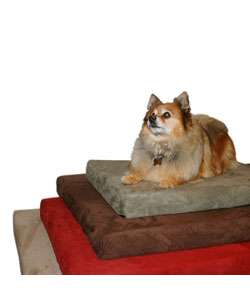 Large Memory Foam Dog Bed with Microfiber Cover  