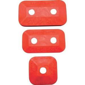  Liberty Products Inc Super Lite Double Backer Plate   Red 