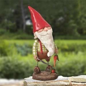  Statue Gnome w/Carrot   PUMPKIN SEEDS COLLECTION / STATUE 