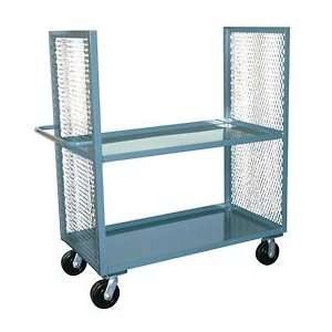  2 Sided Mesh Truck With 2 Shelves 24 X 72 
