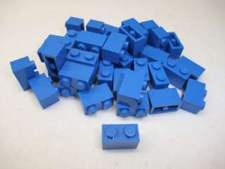 1X2 STANDARD LEGO BRICK   BLUE   40 PACK   LEGOS  