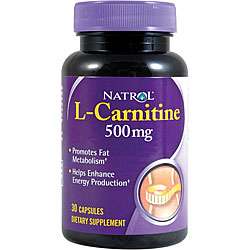  Carnitine 500mg Pills (Pack of 3 30 count Bottles)  