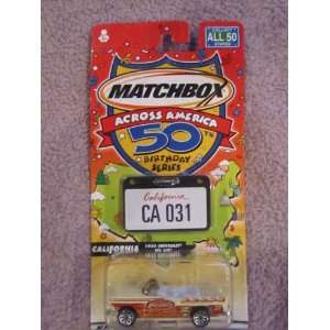  2001 Matchbox CA 031 1955 Chevrolet Bel Air Toys & Games