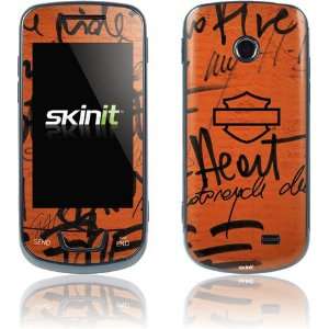  Born to Be Free Graffiti skin for Samsung T528G 