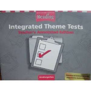  Reading Integrated Theme Tests Grade K Teachers 