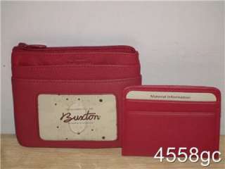 BUXTON WOMENS/LADIES ID COIN/CARD CASE NEW   4 COLORS  