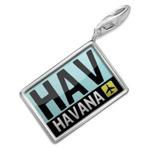 FotoCharms Airport code HAV / Havana country Cuba   Charm with 