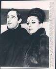 1963 Joan Collins, Anthony Newley Just Before Getting Married Press 