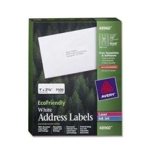  Avery Mailing Label   White   AVE48960