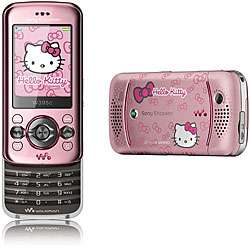 Sony Ericsson W395i Hello Kitty Unlocked Cell Phone  