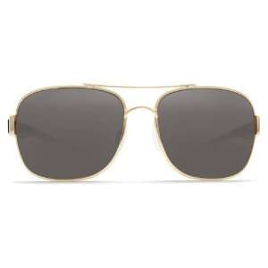  Costa Del Mar Cocos 580P Gold Frame with Gray Polarized 