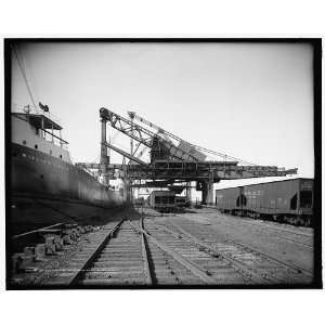  Hulett machine unloading ore,Buffalo,N.Y.