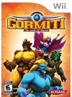 Wii   Gormiti Lords of Nature   By Konami  