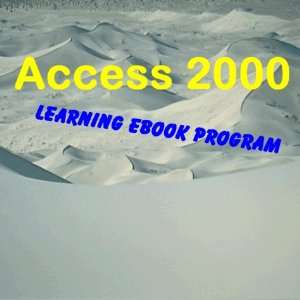  Access 2000 Learning eBook Program Software